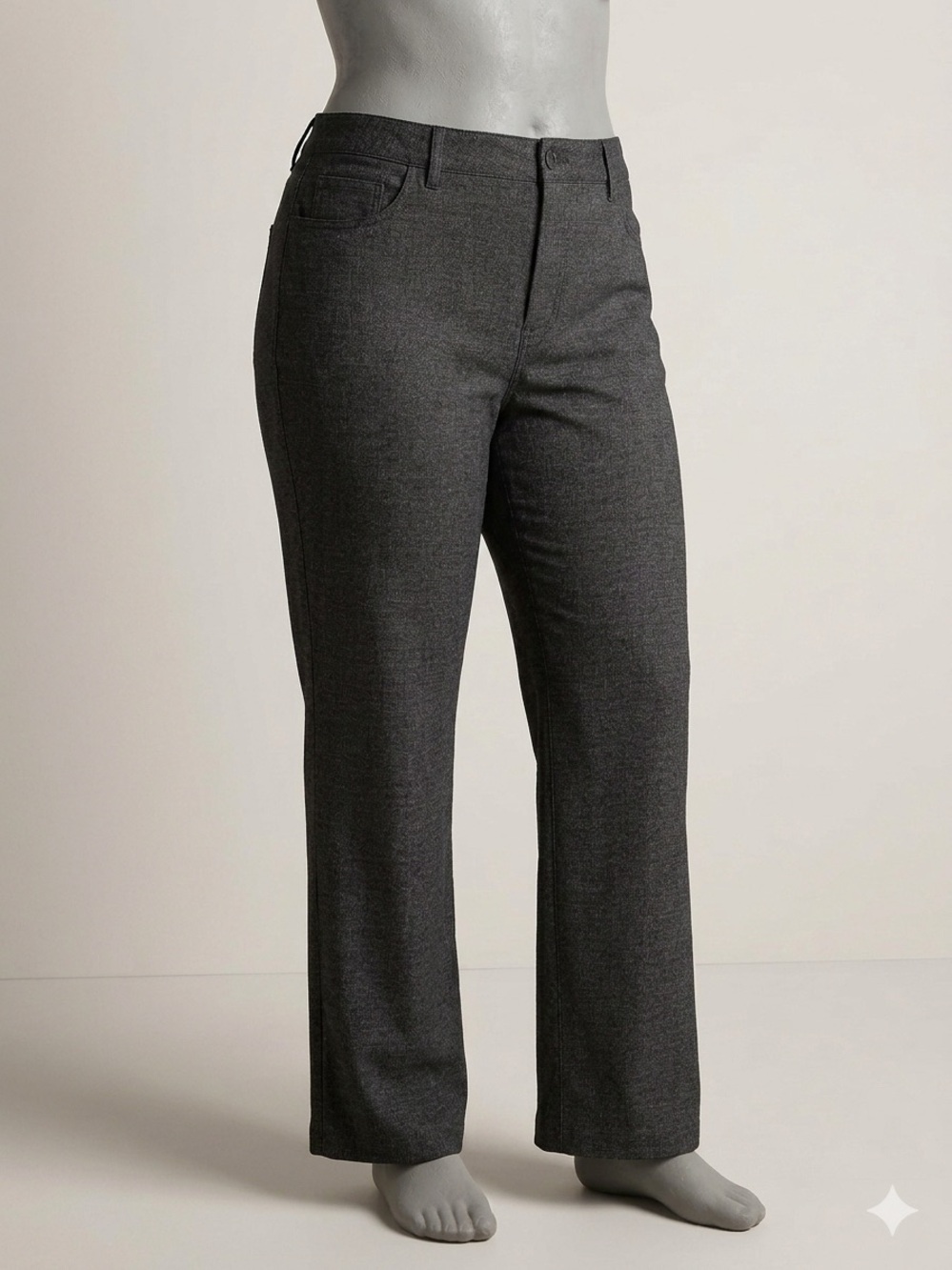 Studio by Torrid Women's Gray Twill Dress Pants Bootcut Stretch Plus Size 22